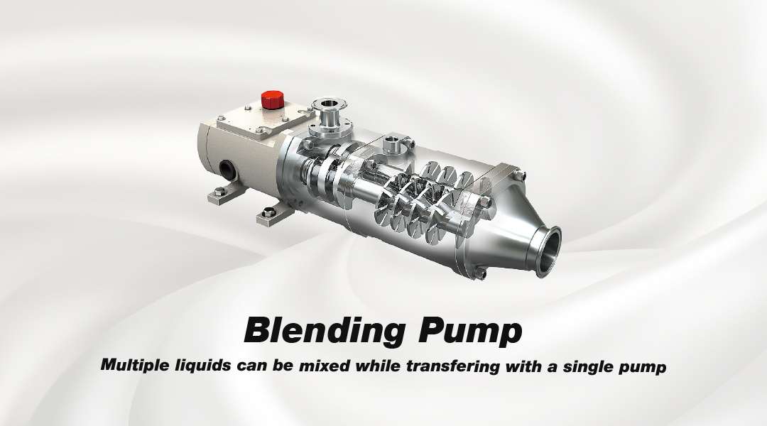 Blending pump