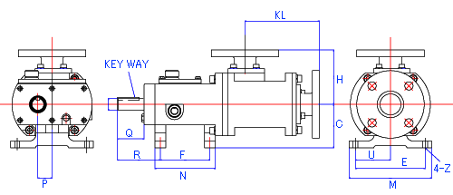 SQ-50F external dimensions